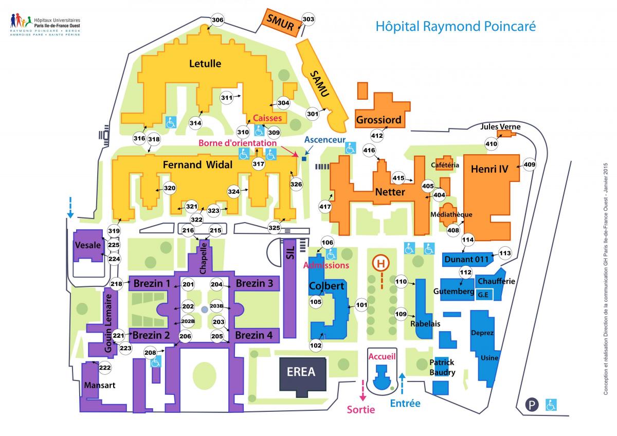 Mapa Raymon-Poincare szpitalu