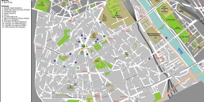 Mapa 13. dzielnicy Paryża