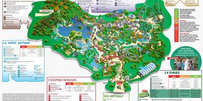 Mapa Asterix park