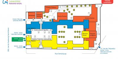 Mapa Fernanda-Widal szpitalu
