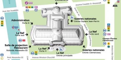 Mapę Grand Palais